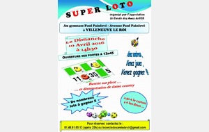 SUPER LOTO DE PRINTEMPS