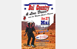 GRAND BAL - ANNULE - COUNTRY ET LINE DU 27 MAI 2017 - ANNULE