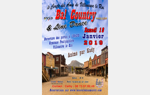 BAL COUNTRY & LINE LE 19 JANVIER 2019