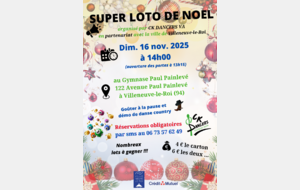 SUPER LOTO DE NOEL LE 16 NOVEMBRE 2025