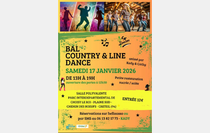 BAL ANNUEL COUNTRY &amp; LINE LE 17 JANVIER 2026
