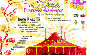 4EME PRINTEMPS DES DANSES FSGT le 17/03/2019