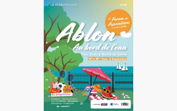 Forum des Associations Samedi 5 SEPT 2026 à ABLON SUR SEINE