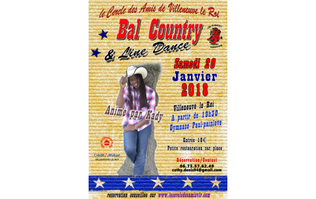 GRAND BAL COUNTRY et LINE le 20/01/2018