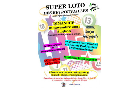 SUPER LOTO DES RETROUVAILLES 