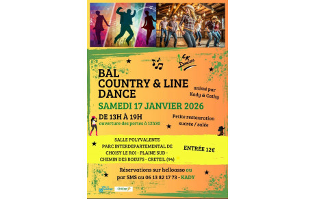 BAL ANNUEL COUNTRY &amp; LINE LE 17 JANVIER 2026